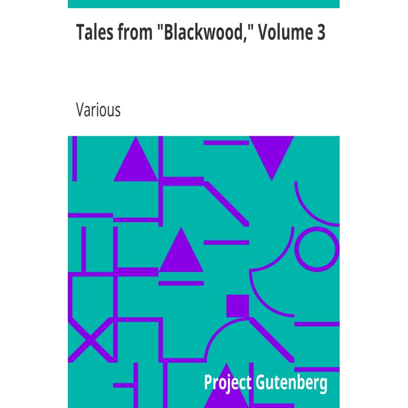 Tales from "Blackwood,"...