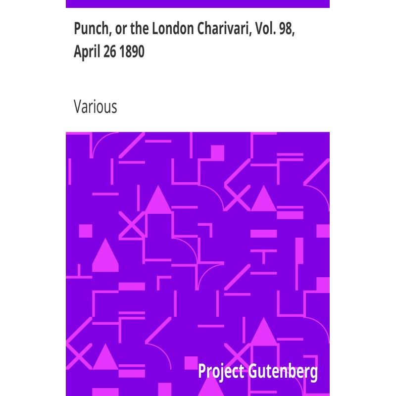 Punch, or the London...