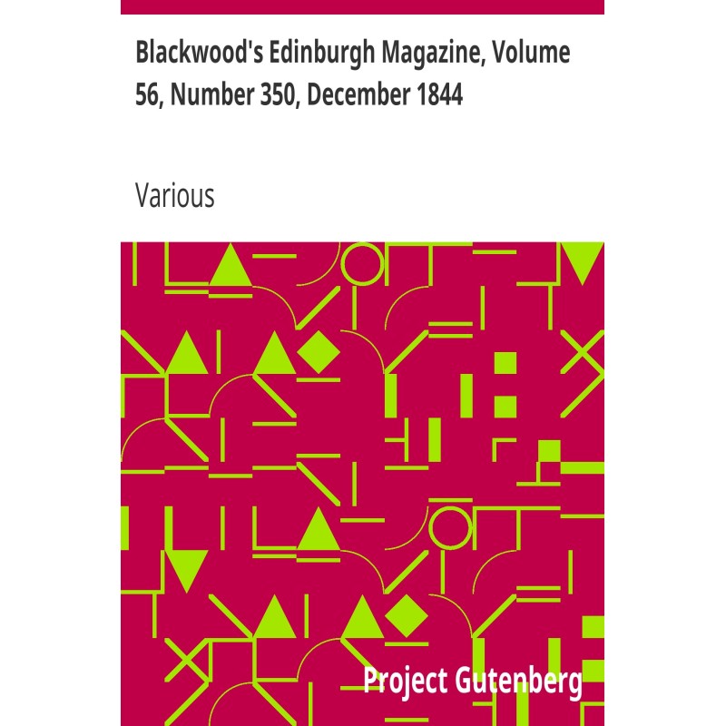 Blackwood's Edinburgh...