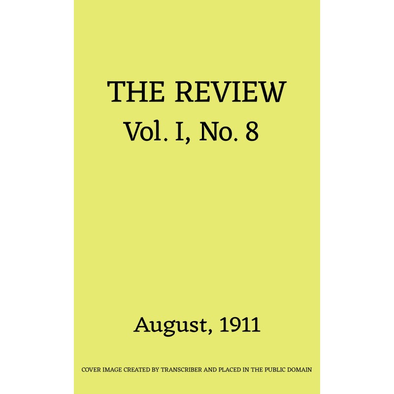 Обзор, Том. 1, № 8, август...