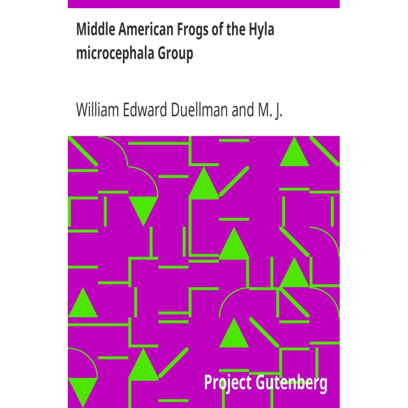 Middle American Frogs of...