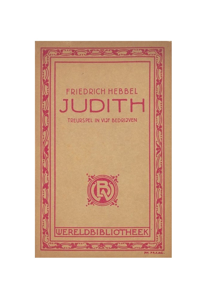 Judith: tragedy in five acts