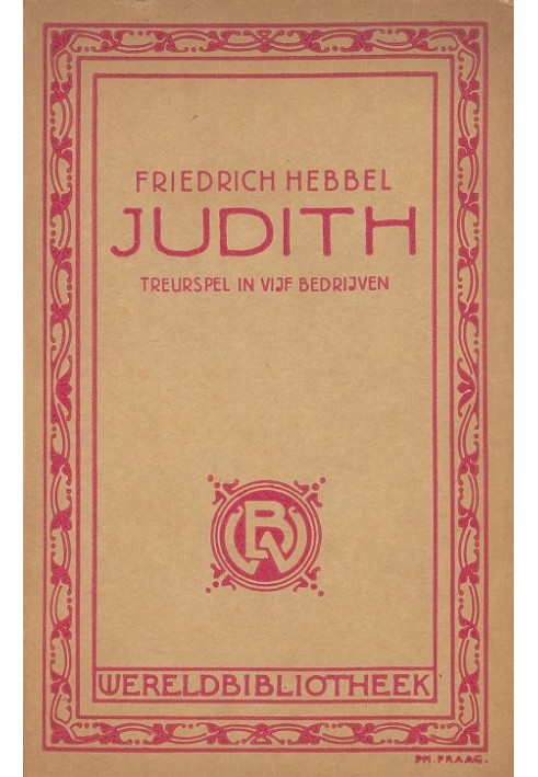 Judith: tragedy in five acts