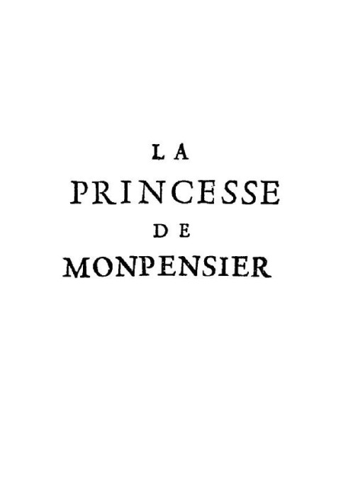 The Princess of Montpensier