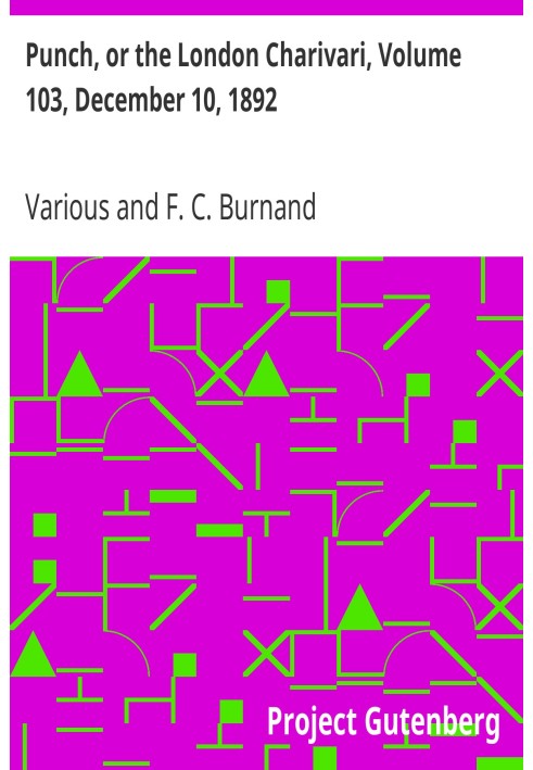 Панч, або Лондонський чаріварі, том 103, 10 грудня 1892 р