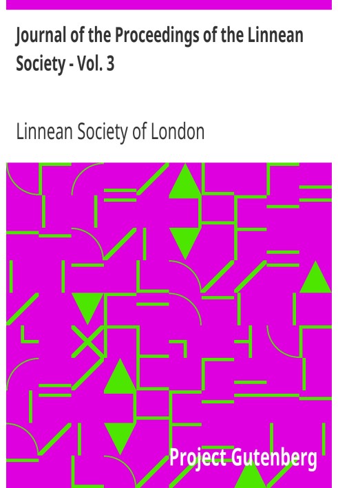 Журнал праць Ліннеївського товариства - Вип. 3 Зоологія