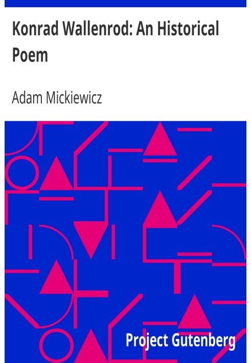 Конрад Валленрод: Історична поема