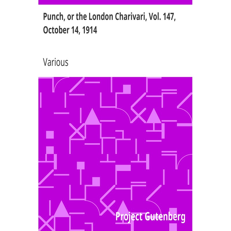 Punch, or the London...