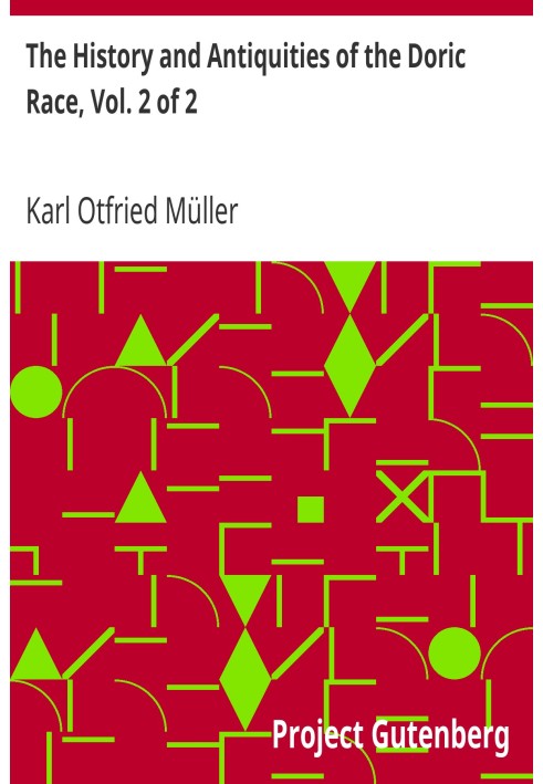 Історія та старожитності доричної раси, том. 2 з 2