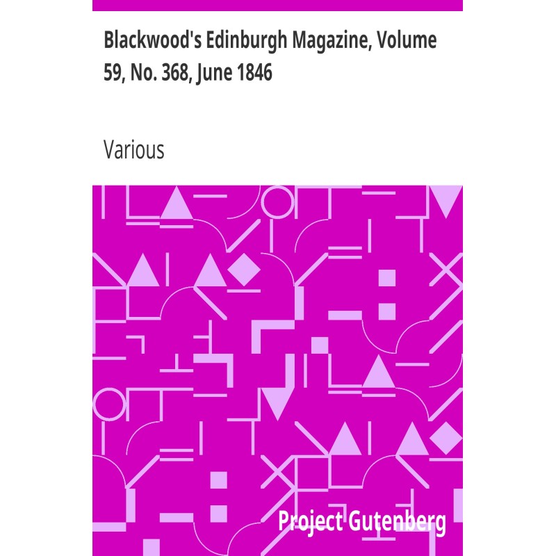 Blackwood's Edinburgh...