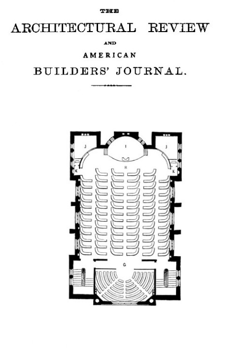 The Architectural Review и American Builders' Journal, август 1869 г.