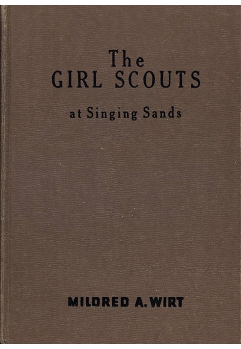 The Girl Scouts at Singing Sands