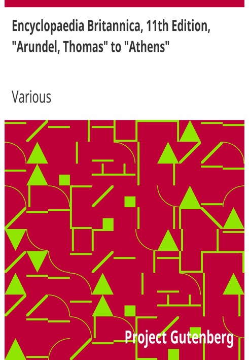 Британська енциклопедія, 11-е видання, «Арундел, Томас» до «Афін», том 2, частина 7