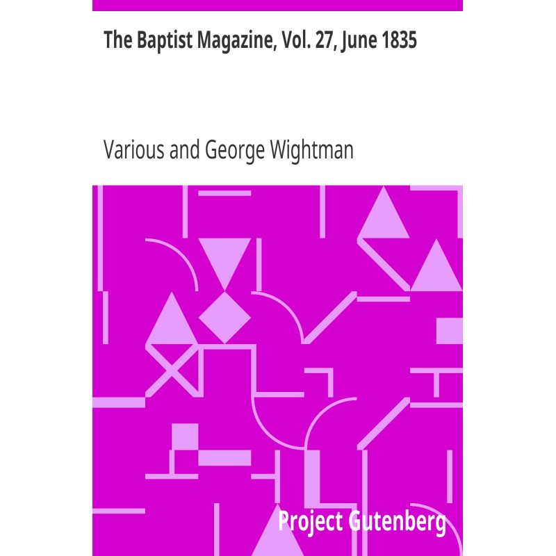Баптистский журнал, Vol. 27...