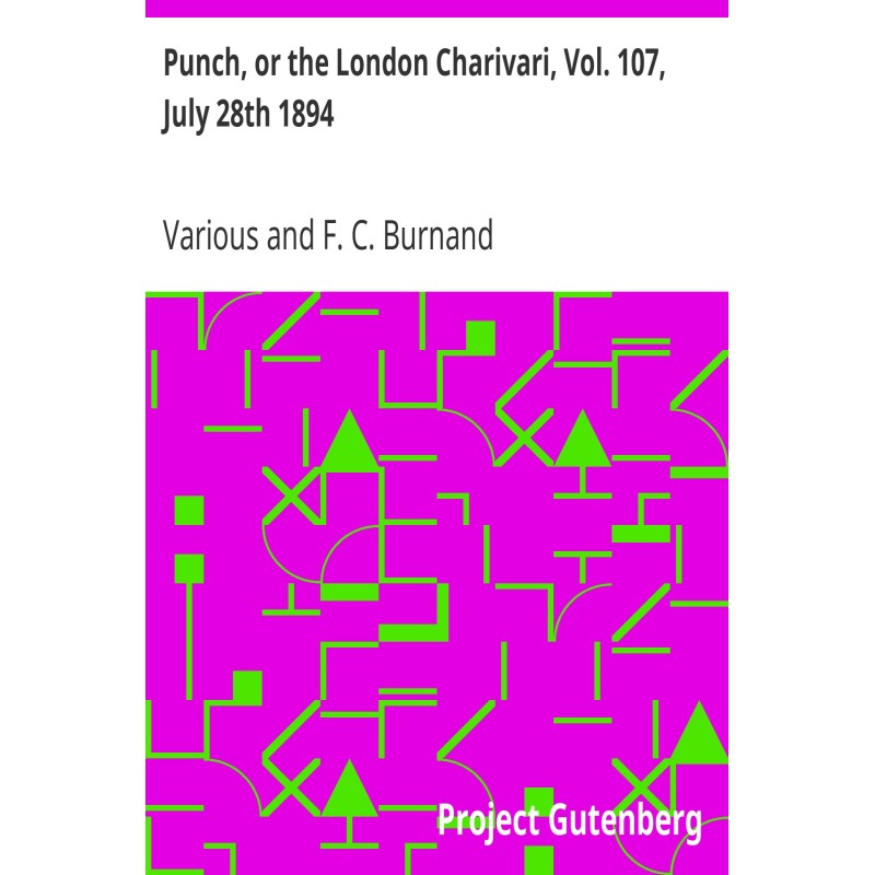 Punch, or the London...