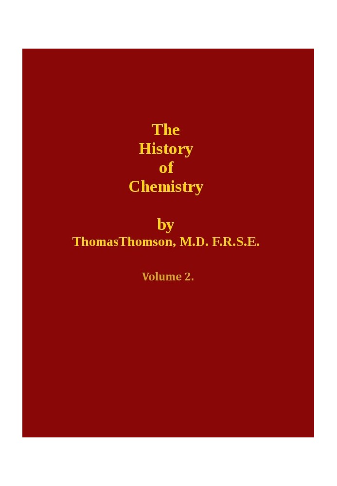 The History of Chemistry, Volume 2 (of 2)