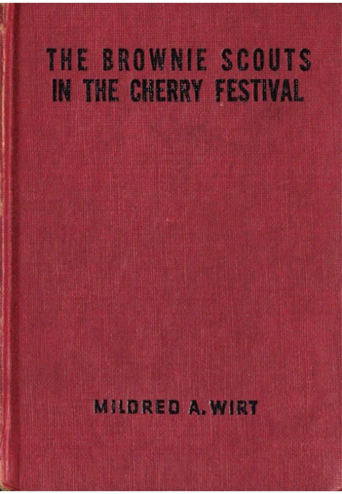 The Brownie Scouts in the Cherry Festival