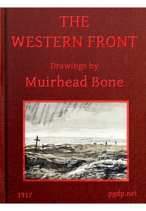 The Western Front Drawings by Muirhead Bone