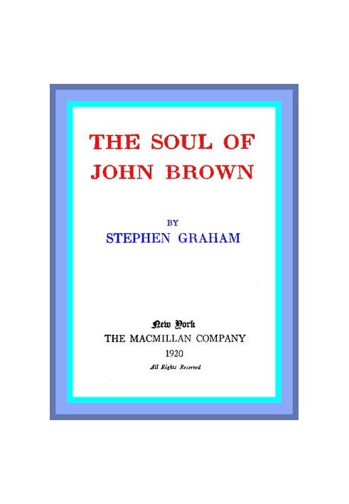 The Soul of John Brown