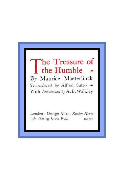 The Treasure of the Humble