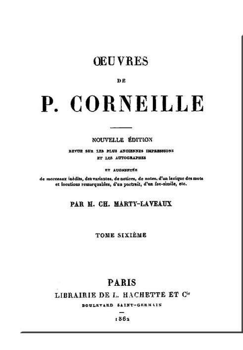 Works of P. Corneille, Volume 06