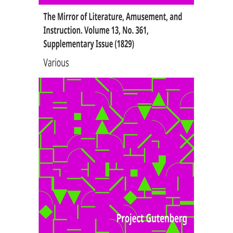 The Mirror of Literature,...