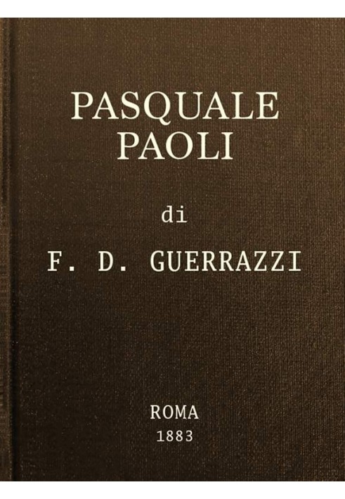 Pasquale Paoli; that is, the Ponte Nuovo route