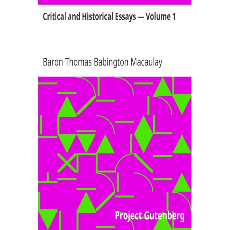 Critical and Historical...