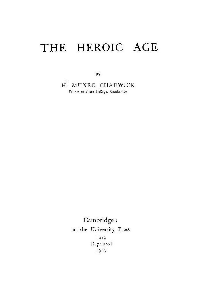 The Heroic Age