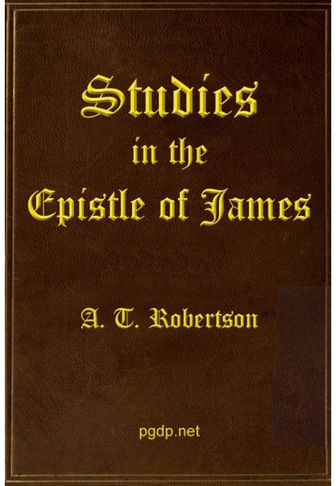 Studies in the Epistle of James