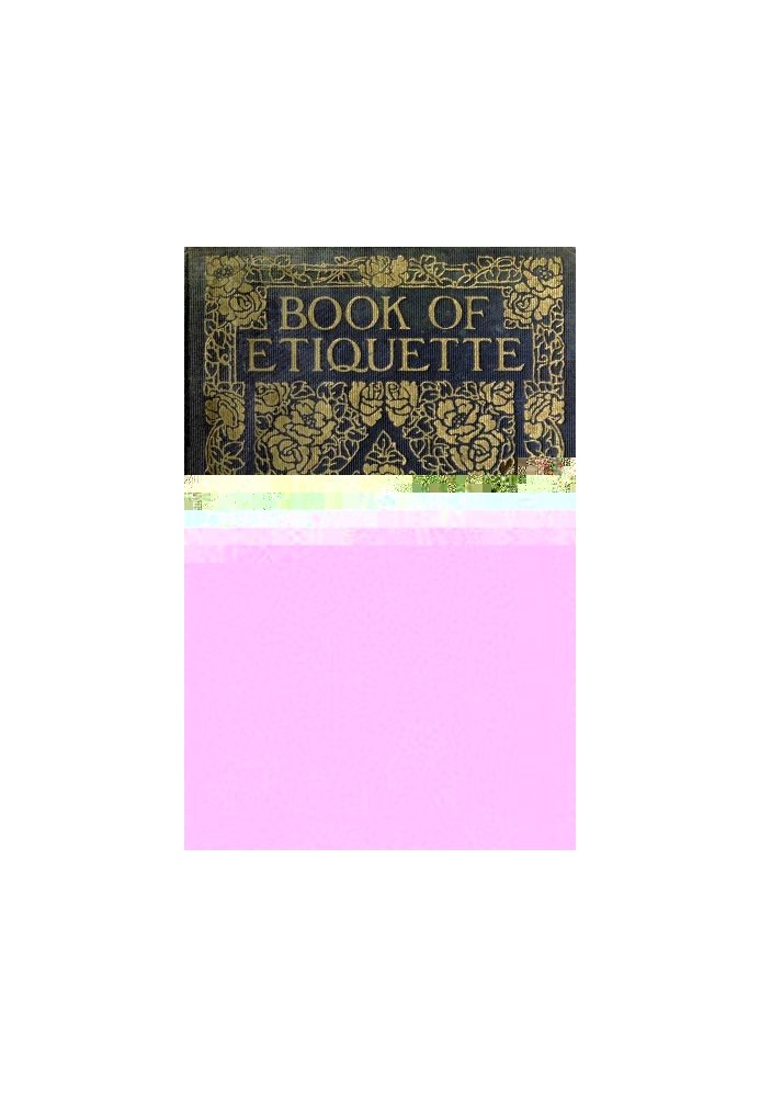 Book of Etiquette, Volume II