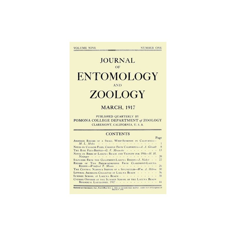 Journal of Entomology and...