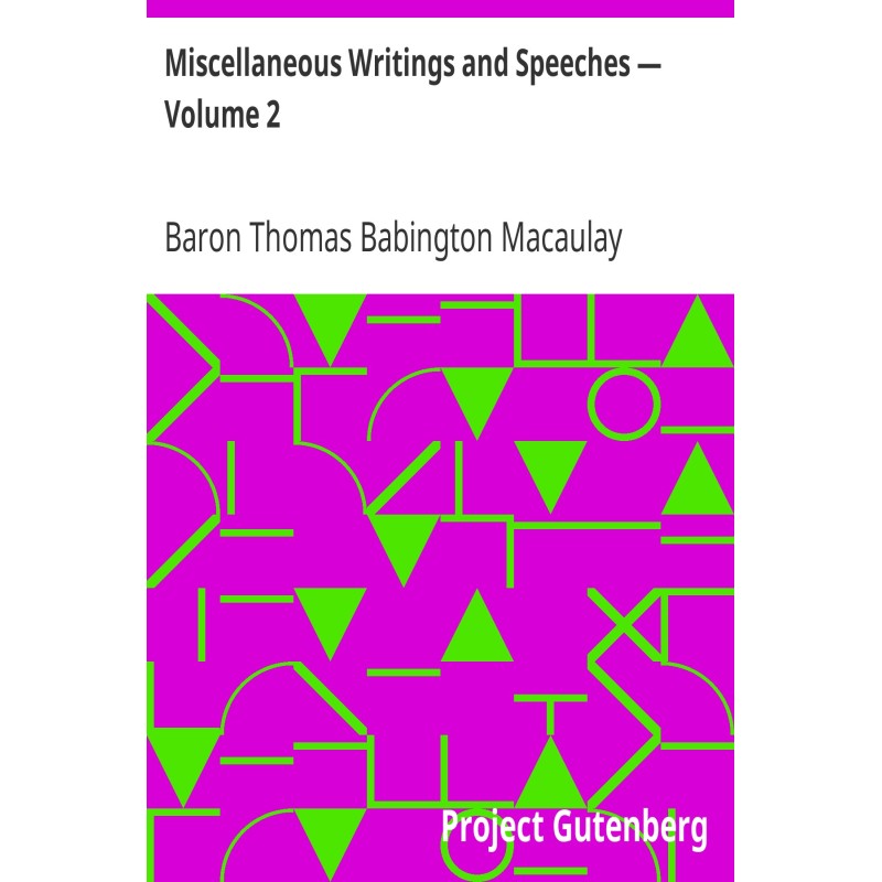 Miscellaneous Writings and...