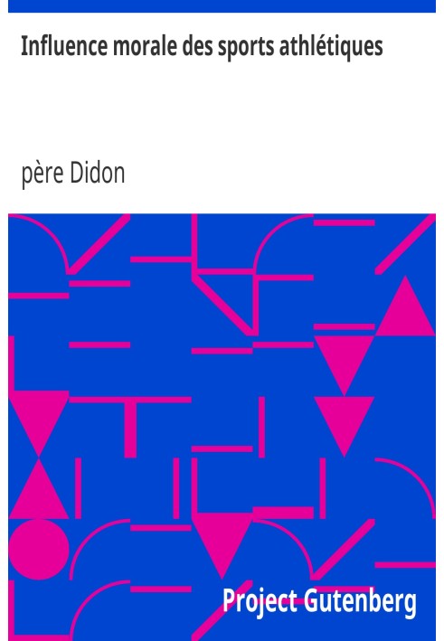 Moral influence of athletic sports Speech delivered at the Olympic Congress in Le Havre, July 29, 1897.