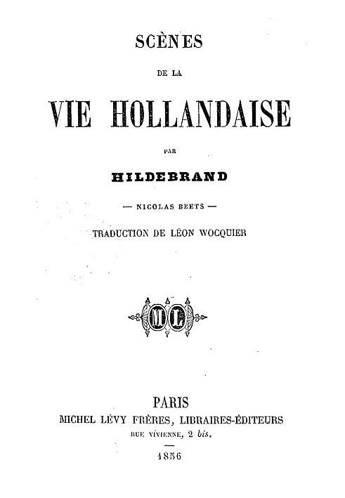 Scenes from Dutch life, by Hildebrand