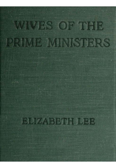 Wives of the Prime Ministers, 1844-1906