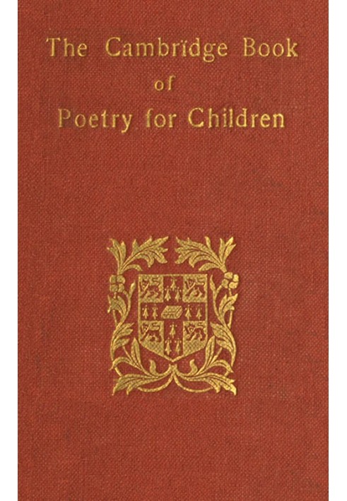 The Cambridge Book of Poetry for Children Parts 1 and 2