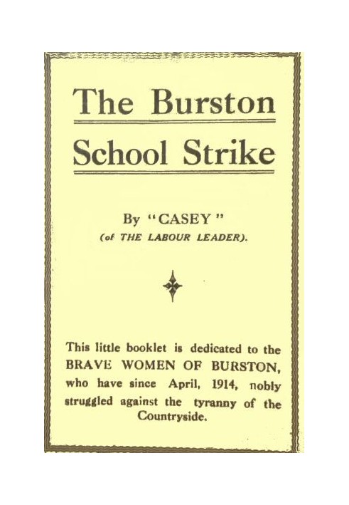 The Burston School Strike