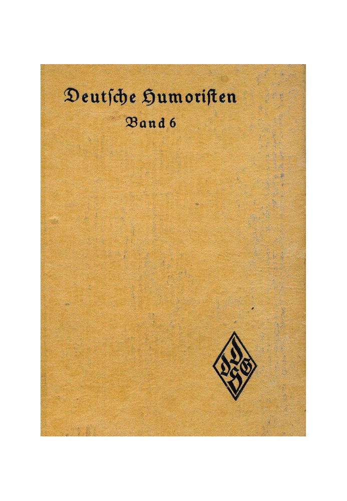 Німецькі гумористи, том 6 (з 8) Гумористичні оповідання