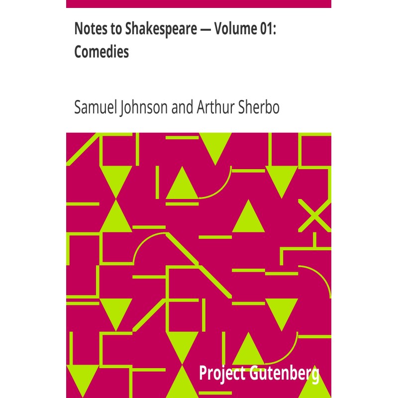 Notes to Shakespeare —...