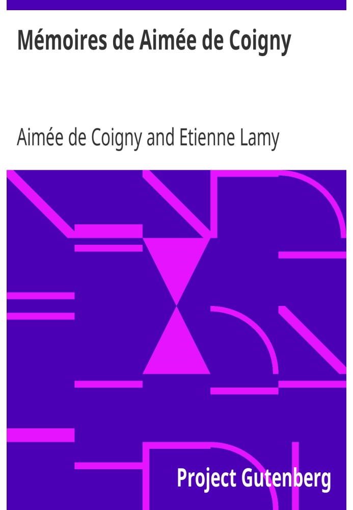 Memoirs of Aimée de Coigny