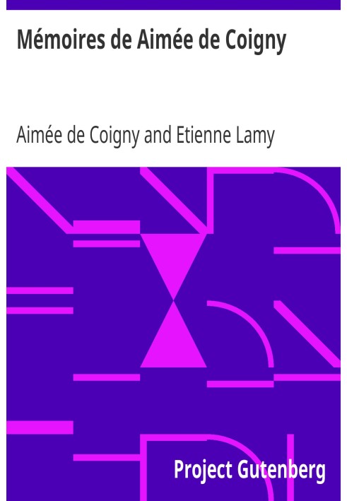 Memoirs of Aimée de Coigny