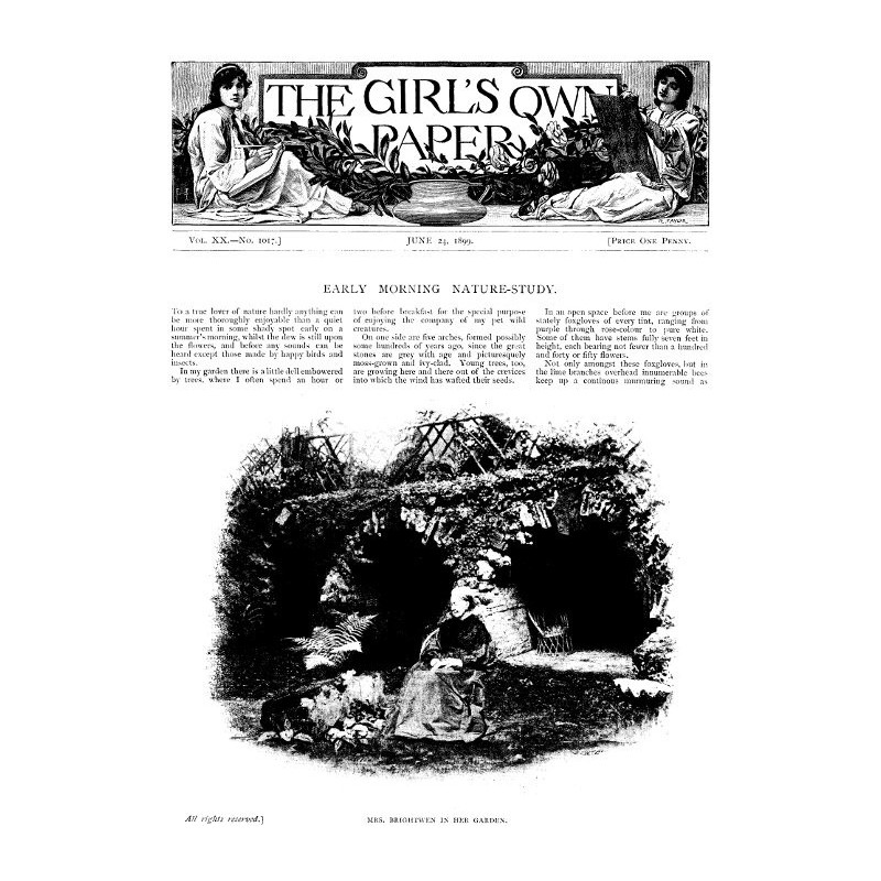 The Girl's Own Paper, Vol....