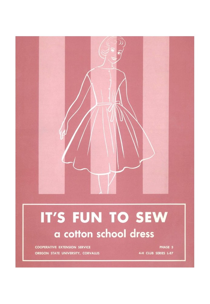 It's Fun to Sew a Cotton School Dress