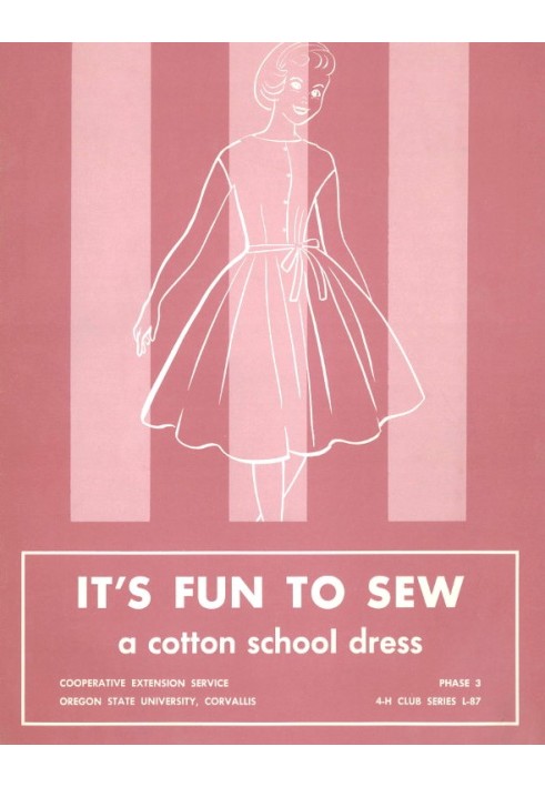 It's Fun to Sew a Cotton School Dress