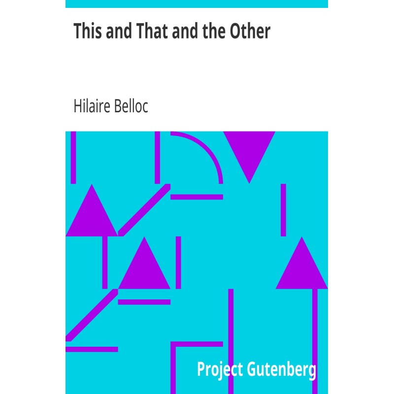 This and That and the Other