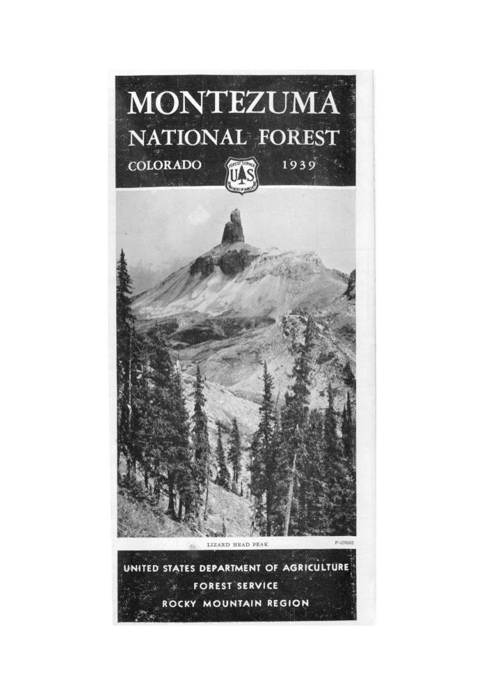 Montezuma National Forest, Colorado (1939)