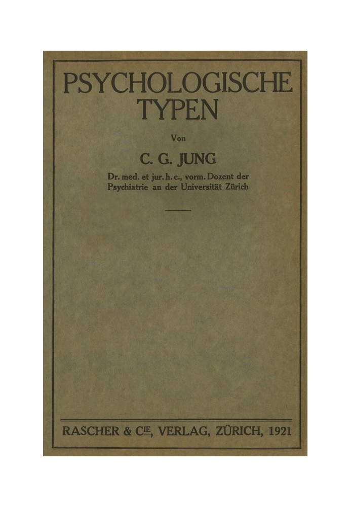 Psychological types