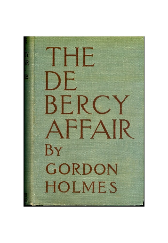 The de Bercy Affair