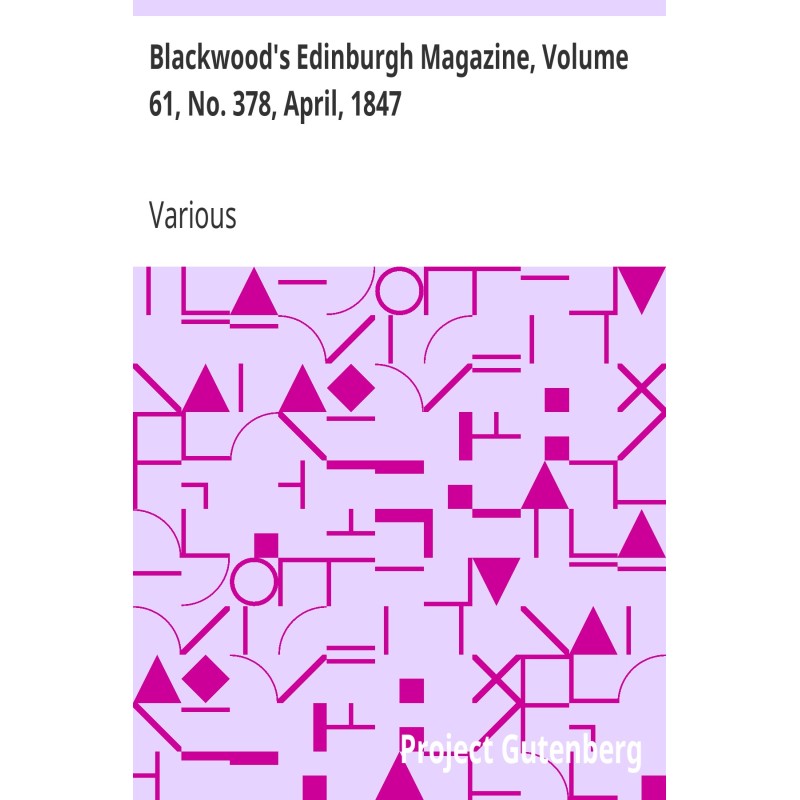 Blackwood's Edinburgh...